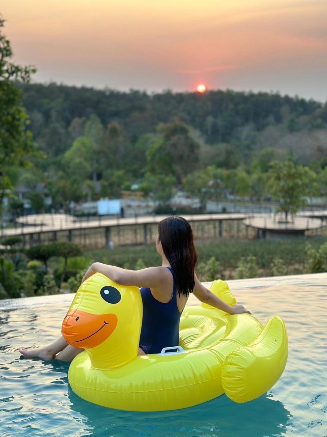 Passa ผัสสะ Tea Plantation @Mae On Hotel Ban Huai Kaeo Exterior foto